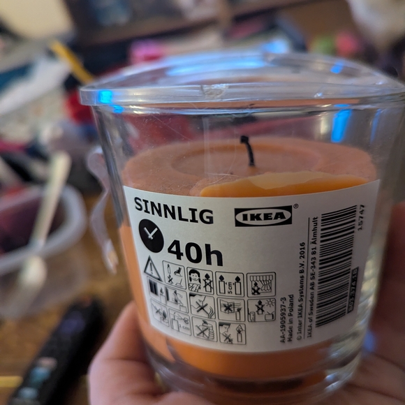 DW Home Haunted House Candle And Peach Smelling Other Candle From Ikea - Picture 6 of 8
